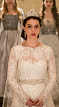 Beautiful lace wedding dress with sleeves. Re-pin if you like. Via Inweddingdress.com #weddingdress #lace: 