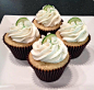 Vanilla Key Lime Cupcake by Deathbypuddle