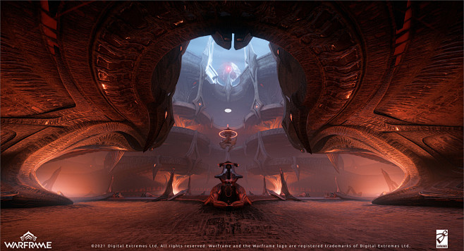 Warframe : Sentient Environment 3d Art-花瓣网