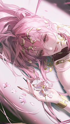 被花瓣认为我是机器人采集到插画-日韩风