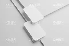 圆角矩形名片  - 源文件下载【酷图网】贴图,样机,模板展示,设计,广告设计