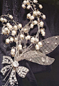 lily of the valley brooch, DIOR: 