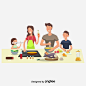 一家人烹饪做饭食材美食图片大小1200x1200px 图片尺寸212.33 KB 来自PNG搜索网 pngss.com 免费免扣png素材下载！装饰图案#