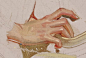 Study of Hands, detail, JC Leyendecker