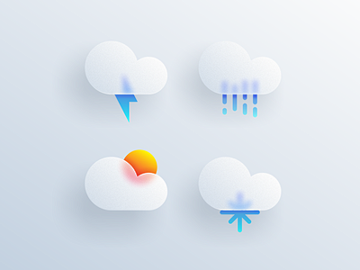 weather icon glass i...