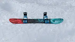 雪和滑雪板