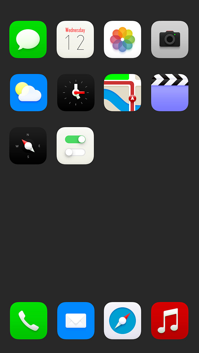 ios7iconredesigniconfans图标粉丝网专业图标界面设计论坛软件界面