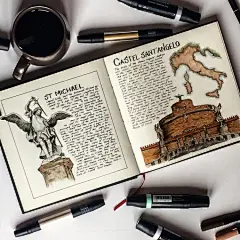 Oğuzhan Çengel 来自土耳其，除了是一位建筑师之外，他还有著古书籍收藏家、作家、漫画家、摄影师等多重身份。 ​​​​