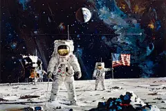 Robert Theodore McCall（1919~2010）是美国的太空概念艺术家|艺术家|电影|库布里克_新浪新闻