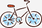 儿童手绘自行车 自行车比赛 自行车海报 自行车环保 自行车绿色 自行车赛 自行车运动 蓝色 设计 贴纸图案 面料印花 元素 免抠png 设计图片 免费下载 页面网页 平面电商 创意素材