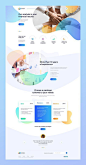Things we love about this #design: 1. Gradients 2. Simplicity 3. Everything else  #springdesign #springstyle #art - Web Design & Web Development  #visualbrandingmedia