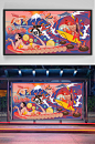 海鲜火锅插画设计-众图网