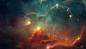 General 2560x1446 space TylerCreatesWorlds space art digital art artwork nebulae stars