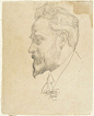An image of Arthur Streeton by George W Lambert: 