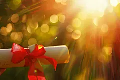 研究生教育毕业证大学毕业图片摄影图