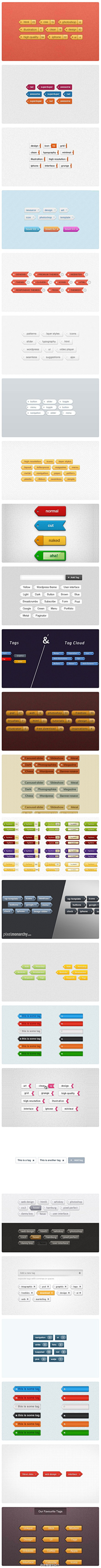 微美设计采集到Web Button UI