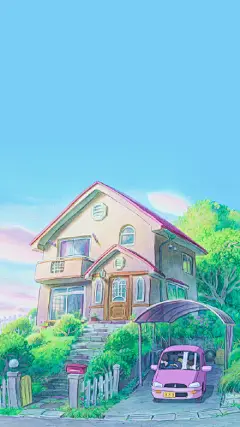一组宫崎骏动漫的壁纸 看完真是心旷神怡 ~ ​