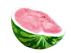 西瓜白色隔离