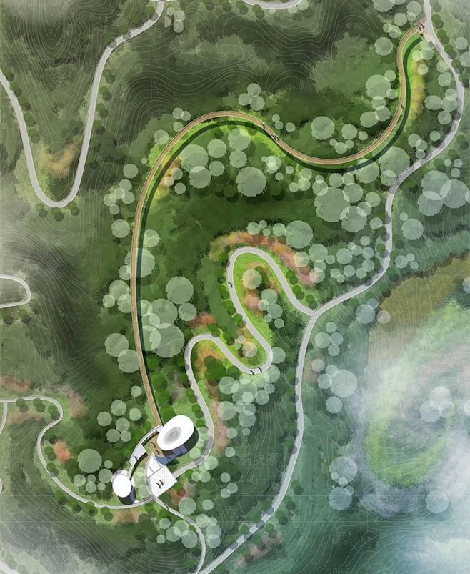 PS3-园林景观设计国际风小清新PS彩平面图案彩平图植物jpg素材图-淘宝网-花瓣网