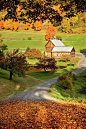 Sleepy Hollow Farm, Woodstock, Vermont; photo by Brian Jannsen