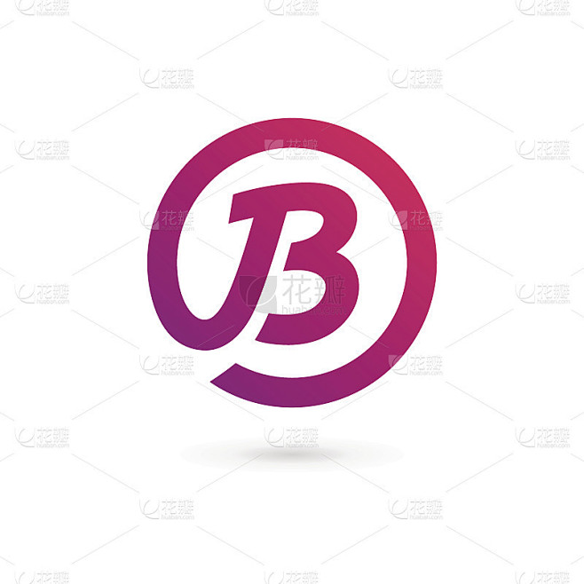字母B图标