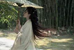清冷风横屏氛围感小合集～看到我都想当壁纸了 #汉服 #古风 - 抖音