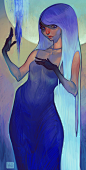 ArtStation - blue moon, Lois van Baarle