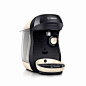 Amazon.de: Bosch TAS1007 Tassimo Happy Kapselmaschine (1400 Watt, über 40 Getränke, vollautomatisch, einfache Zubereitung, platzsparend, Behälter 0, 7 L) creme/grau