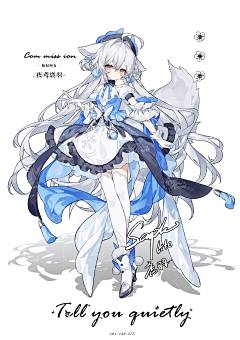 笑锅椰子皮采集到二次元人物立绘