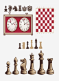 复古国际象棋元素免抠素材_新图网 https://ixintu.com 国际 复古 棋子 象棋