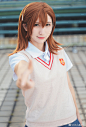 #COS正片# #御坂美琴#

御坂美琴：@贝儿酱Miki

摄影：@祈鹤-

说起来炮姐的图我拍起来有点心酸，第一次拍内存卡坏了图报废啦重拍，这次拍假发拿错并且没有带剪刀，而且当天还下大雨，假发不是很还原，长度有点长，希望各位不嫌弃，下次会做的更好

抄送:@瓦尔基里文化传播 @凌耀文化传播 ​​​​