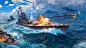 Wargaming Net, WoWS 战舰世界3840x2160超清游戏壁纸_彼岸图网