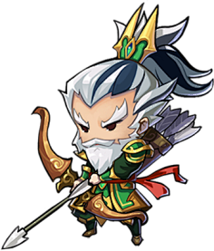 武将黄忠介绍_有妖气三国_九游手机游戏2bdnsn采集到character-q版