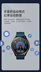 【ECG动态心脏监护】dido24H高精度测量血压智能手表老年人心电图心跳睡眠监测仪运动健康多功能心率手环男女-tmall.com天猫