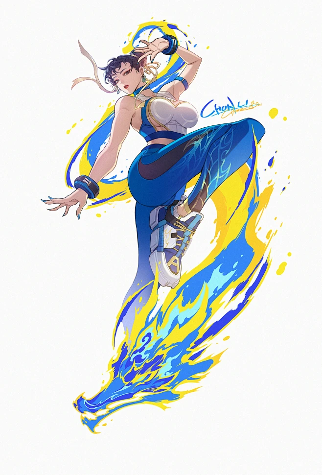 Chun Li-花瓣网