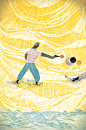 The Outsider by Albert Camus : Book illustration project for the novel 'The Outsider' by Albert Camus