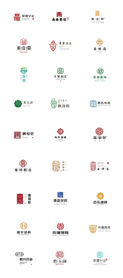 破烂的泰迪熊采集到LOGO字体排版