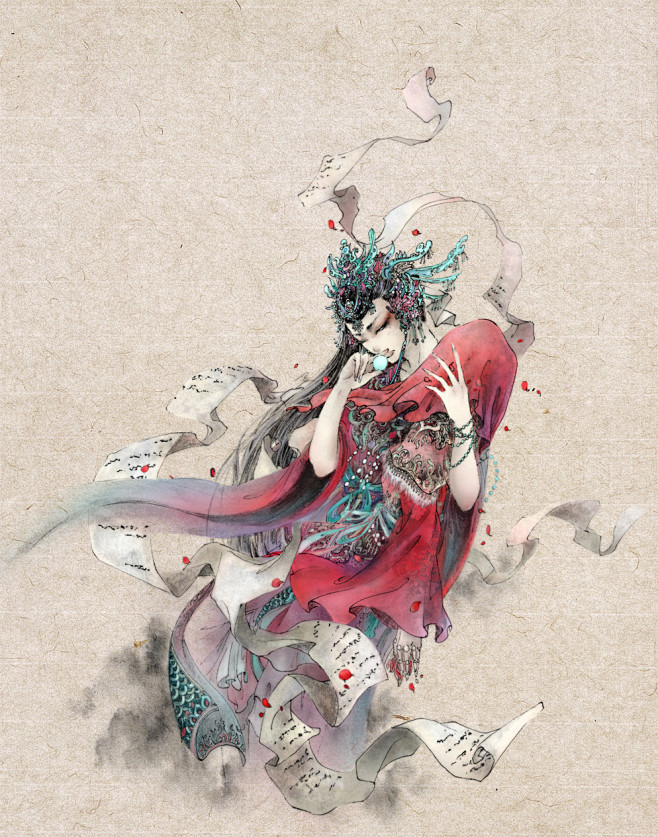杉泽——洛煌笈，观山海，山海经@fffffffffffffffzy收集_花瓣 杉泽的微博_微博_1732941397.jpg