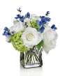 装饰物,花束,自然,植物学,影棚拍摄_170001958_White peony, hydrangea and sweetpea bouquet_创意图片_Getty Images China