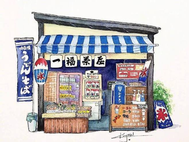 温暖的小店 | ins:krystal_...