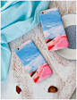 日韩插画手绘流行色风景山丘苹果6 iphone6s plus手机壳新品-淘宝网