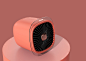 Desktop cooling and heating fan