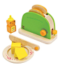 Wooden Hape Toaster Breakfast Toy Set