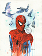 Good Luck, Spidey by lora-zombie #蜘蛛侠# 恩 鸟屎