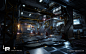 Sci-Fi Mech Hangar, Luis Perez : Demo Reel environment currently under development.