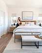 Beach style bedroom photo in San Francisco