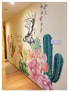 水彩 手绘 多肉植物 花卉 人像 插花 小原流 北欧风 静物 水彩四步曲