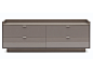 Lacquered wooden chest of drawers DARREN | Chest of drawers by Minotti