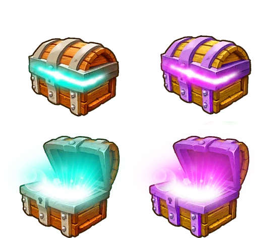 T图标-金币、宝箱内的花瓣采集图片-·insane