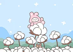 卡通 ipad壁纸 可爱 动物 游乐园 cr：橙子芒芒